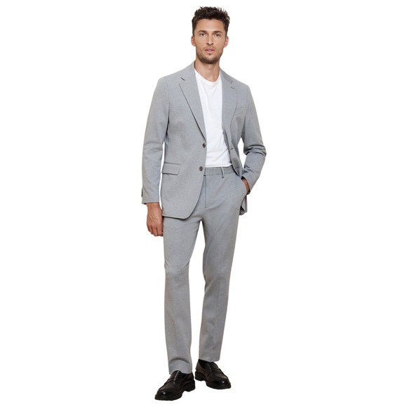 Banana‎ Republic Tailored Fit Dress Pants Grey Size 35x30 - Picture 1 of 11
